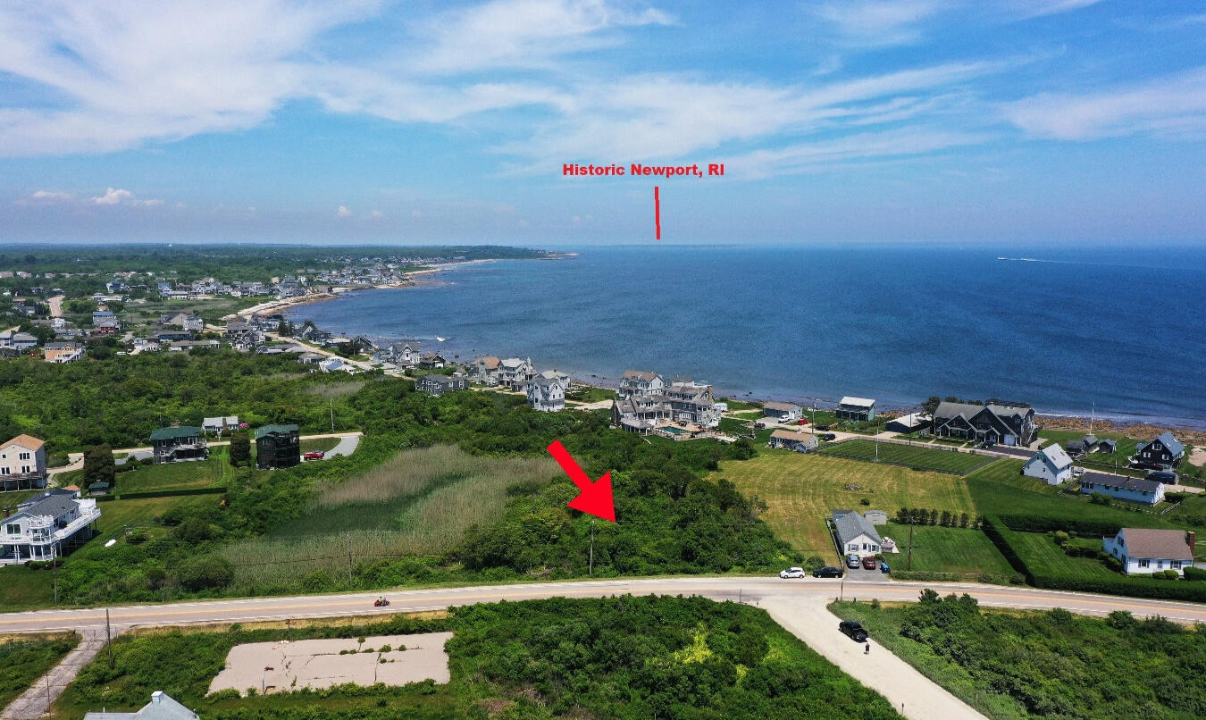 Northeast view to Newport, RI